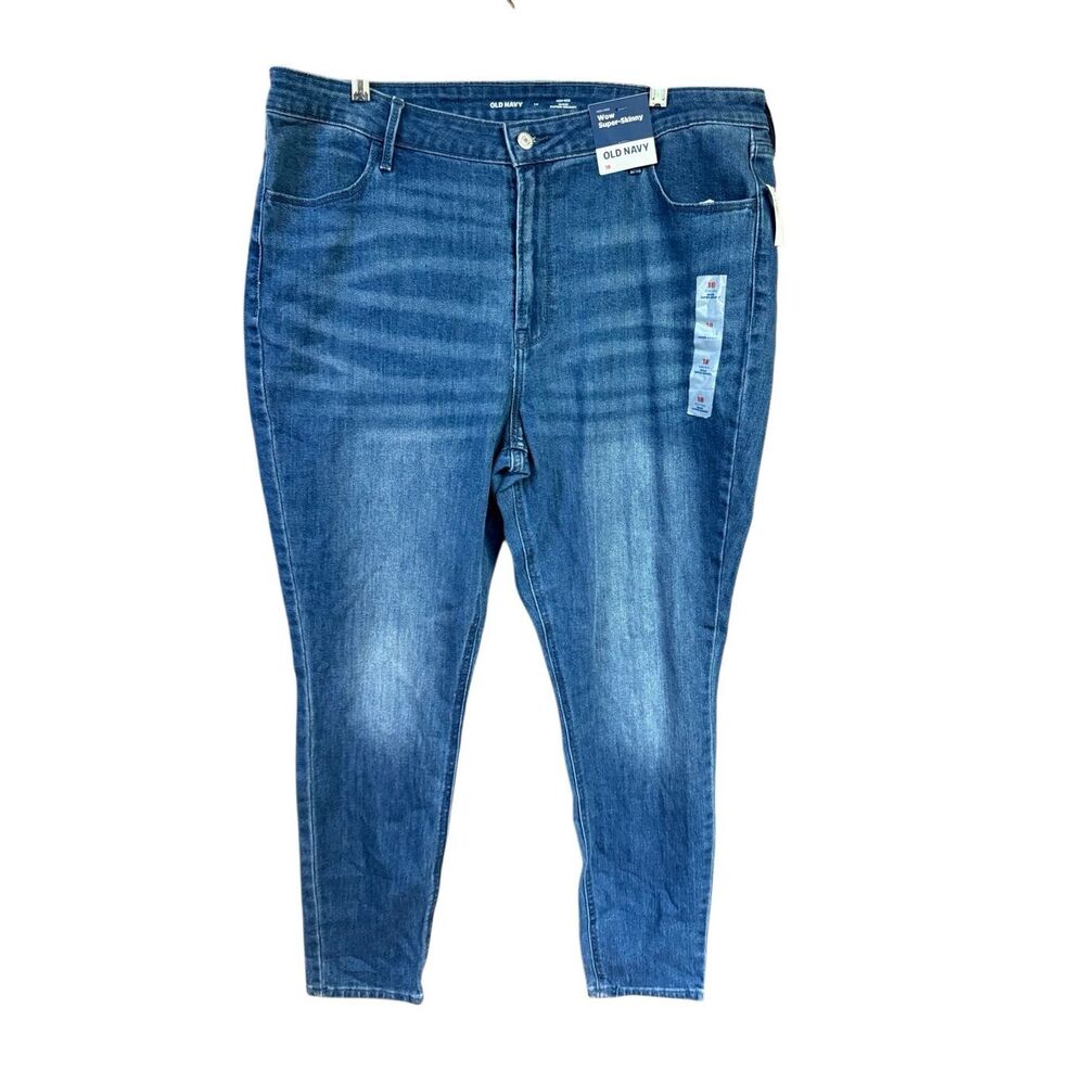 Old Navy Wow High rise Super Skinny Jeans Sz 18 NWT